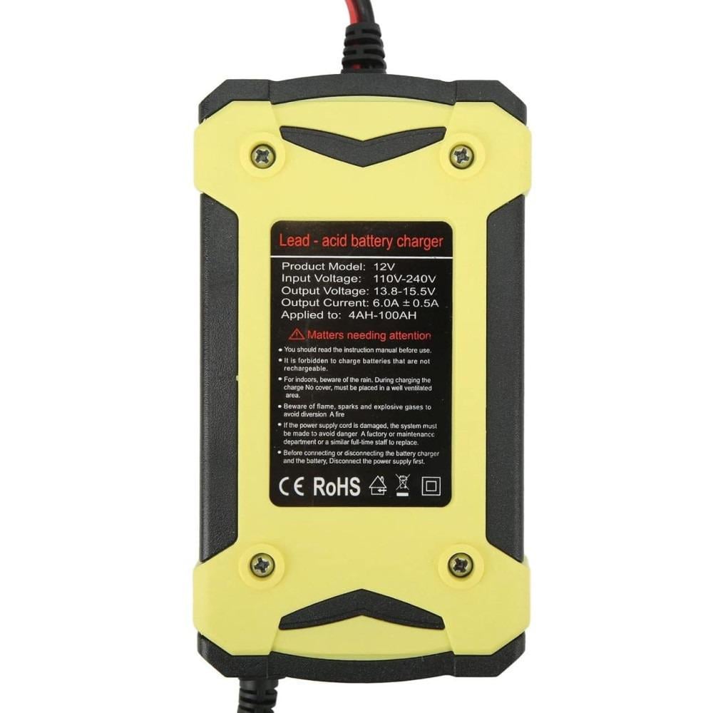 Зарядний пристрій для автомобіля з РК-дисплеєм 12V/24V - фото 6 Зарядний пристрій для автомобіля з РК-дисплеєм 12V/24V - фото 6