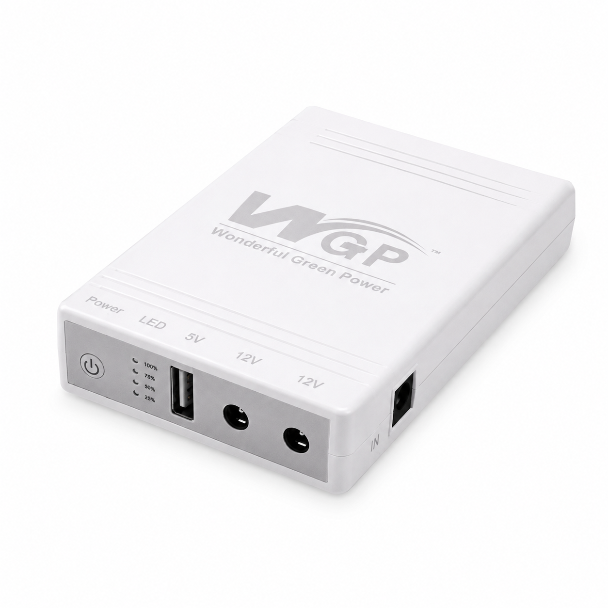 Источник бесперебойного питания для роутера Mini UPS 10400 мАч USB/DC 5 В/9 В/12 В Белый (Ax1)