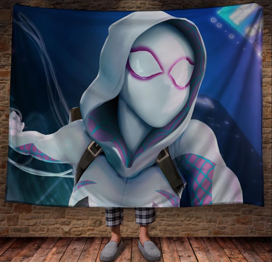 Плед с 3D принтом Spider-woman Gwen Stacy 150х200 см (epi_1148)