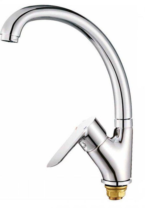 Смеситель для кухни Cron Columbia CR0859 однорычажный Хром (64206)