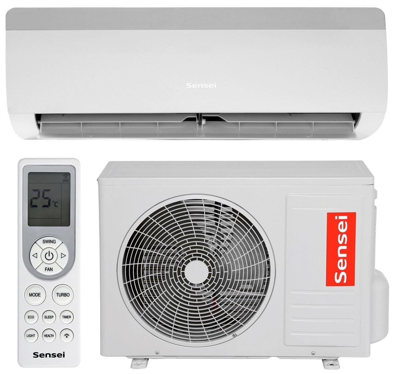 Кондиционер SENSEI Air master inverter SAC-09SKW/I -15 °C компресcор Sanyo