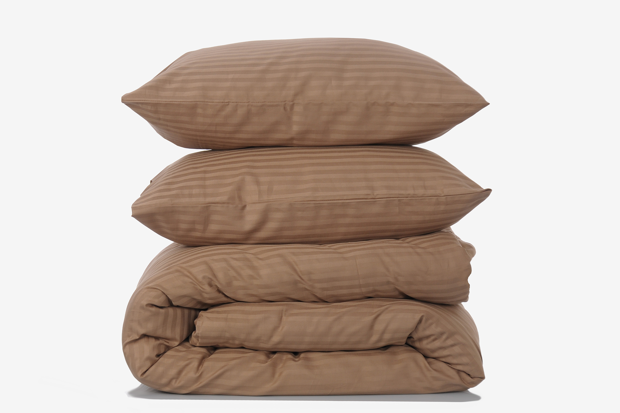 Комплект постельного белья евро Amore natural1310 страйп-сатин Песочный (KPB-Ae-STLux-natural1310 70x70_) - фото 1 Комплект постельного белья евро Amore natural1310 страйп-сатин Песочный (KPB-Ae-STLux-natural1310 70x70_) - фото 1