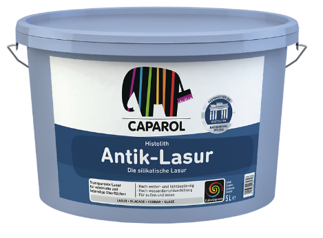 Лессировка декоративная матовая Caparol Histolith Antik Lasur 5 л