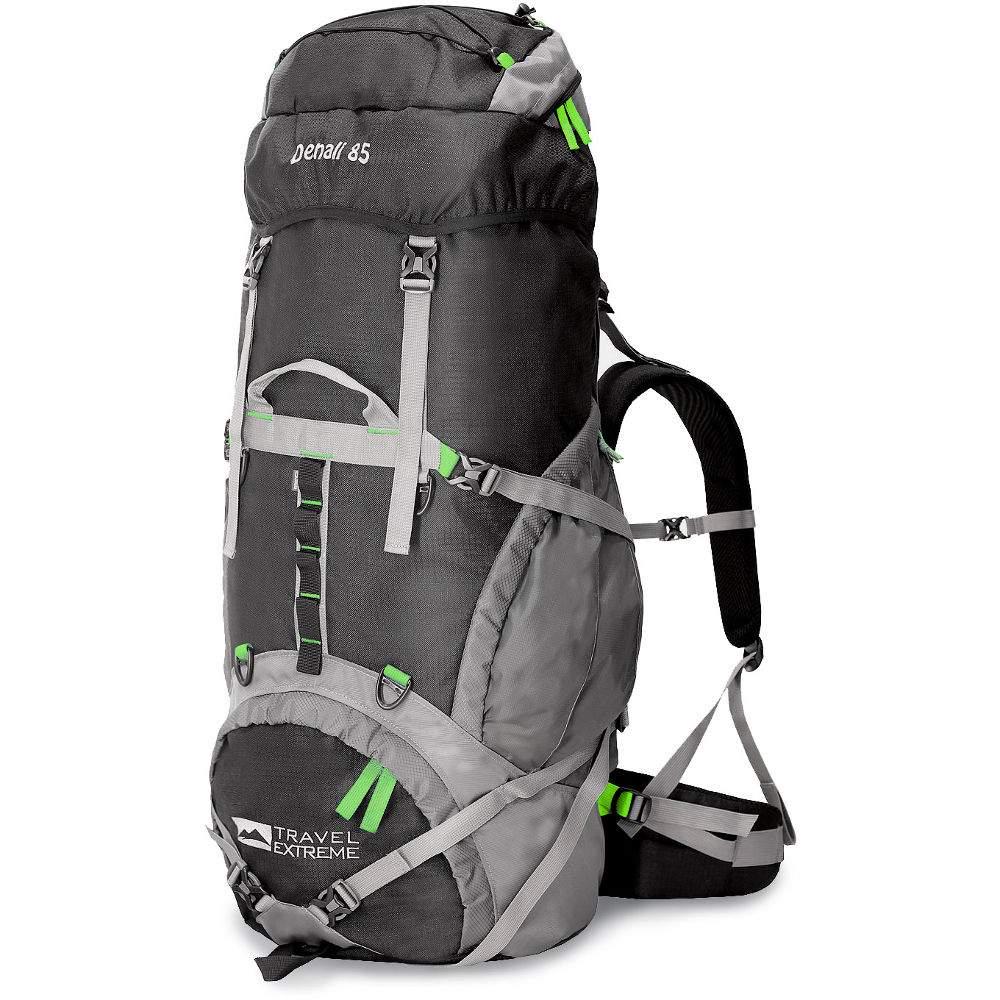 Рюкзак Travel Extreme Denaly 70  Black/Green (1060-ТE-Р009BG)