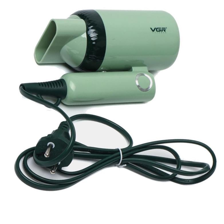 Фен дорожній VGR V-421 1200 Вт з вузькою насадкою-концентратором і складною ручкою (2390000048)
