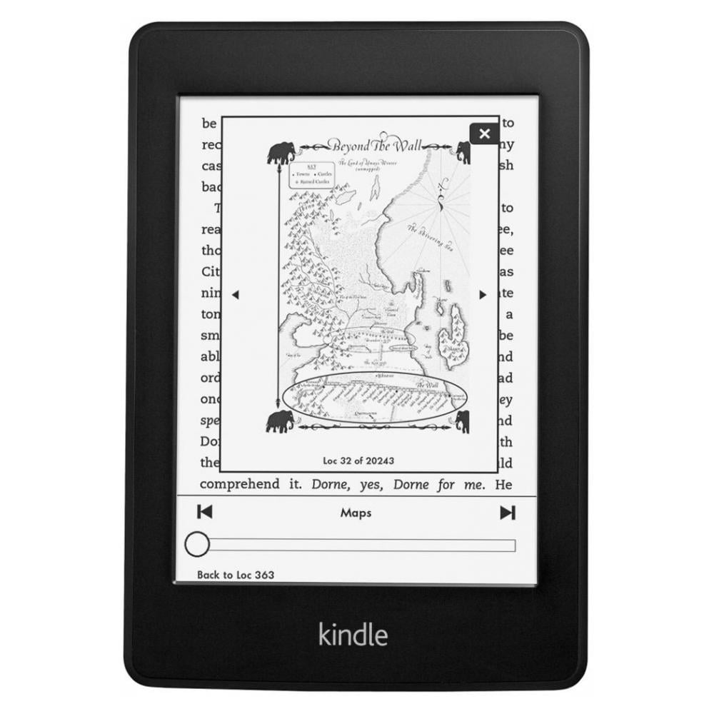 Електронна книга Amazon Kindle Paperwhite 6th Gen Підсвітка