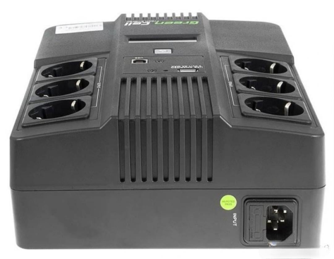 Бесперебойник Green Cell AiO 600 VA/360 W - фото 2 Бесперебойник Green Cell AiO 600 VA/360 W - фото 2