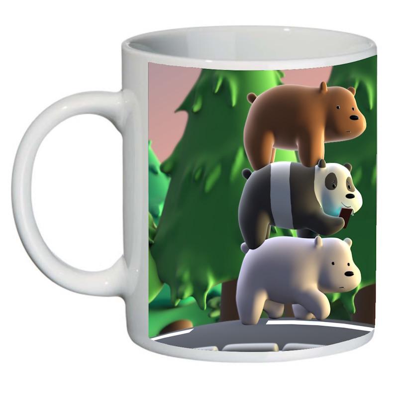 Чашка с принтом Вся правда о медведях WBB-007 (2181713302)