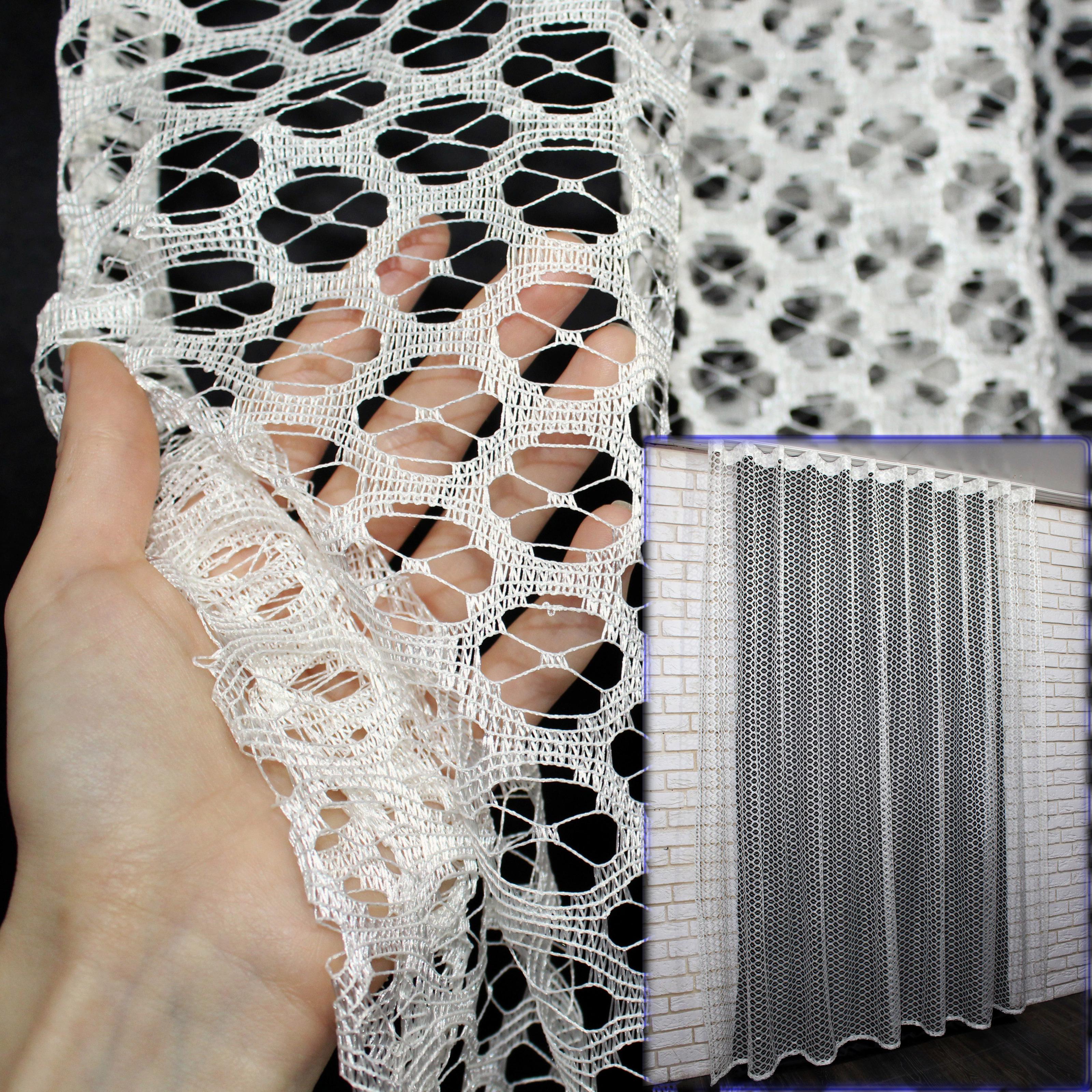 Тюль VR-Textil 334т Juli Сітка 300х250 см Шампань (40-115) - фото 2 Тюль VR-Textil 334т Juli Сітка 300х250 см Шампань (40-115) - фото 2