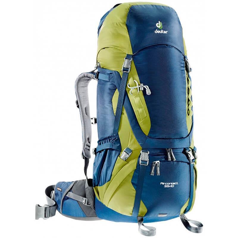 Туристический рюкзак Deuter Aircontact 55+10 л Midnight-moss (3320316 3221)