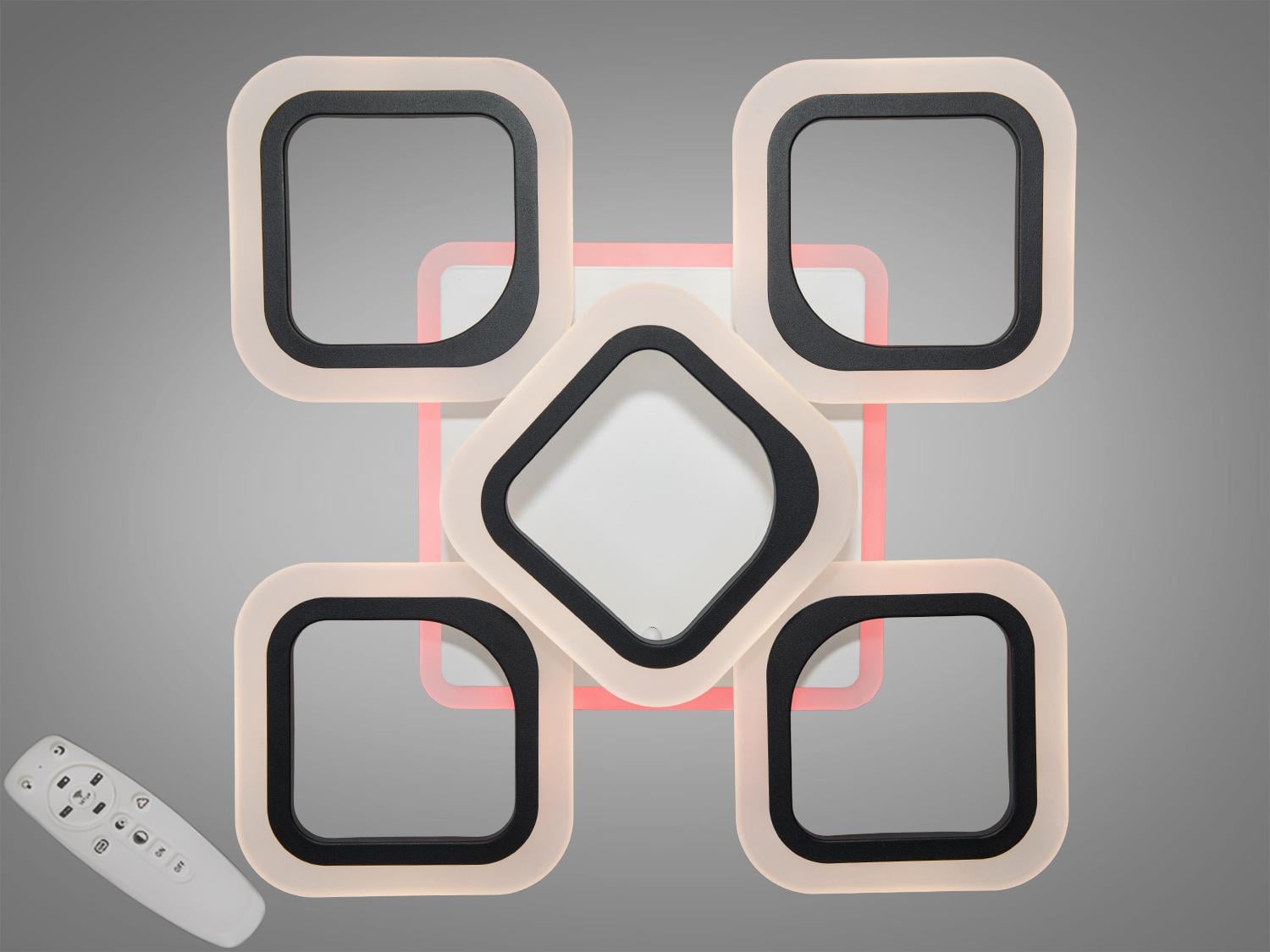 Люстра потолочная Diasha с пультом диммером и LED-подсветкой 60W Люстра потолочная Diasha с пультом диммером и LED-подсветкой 60W