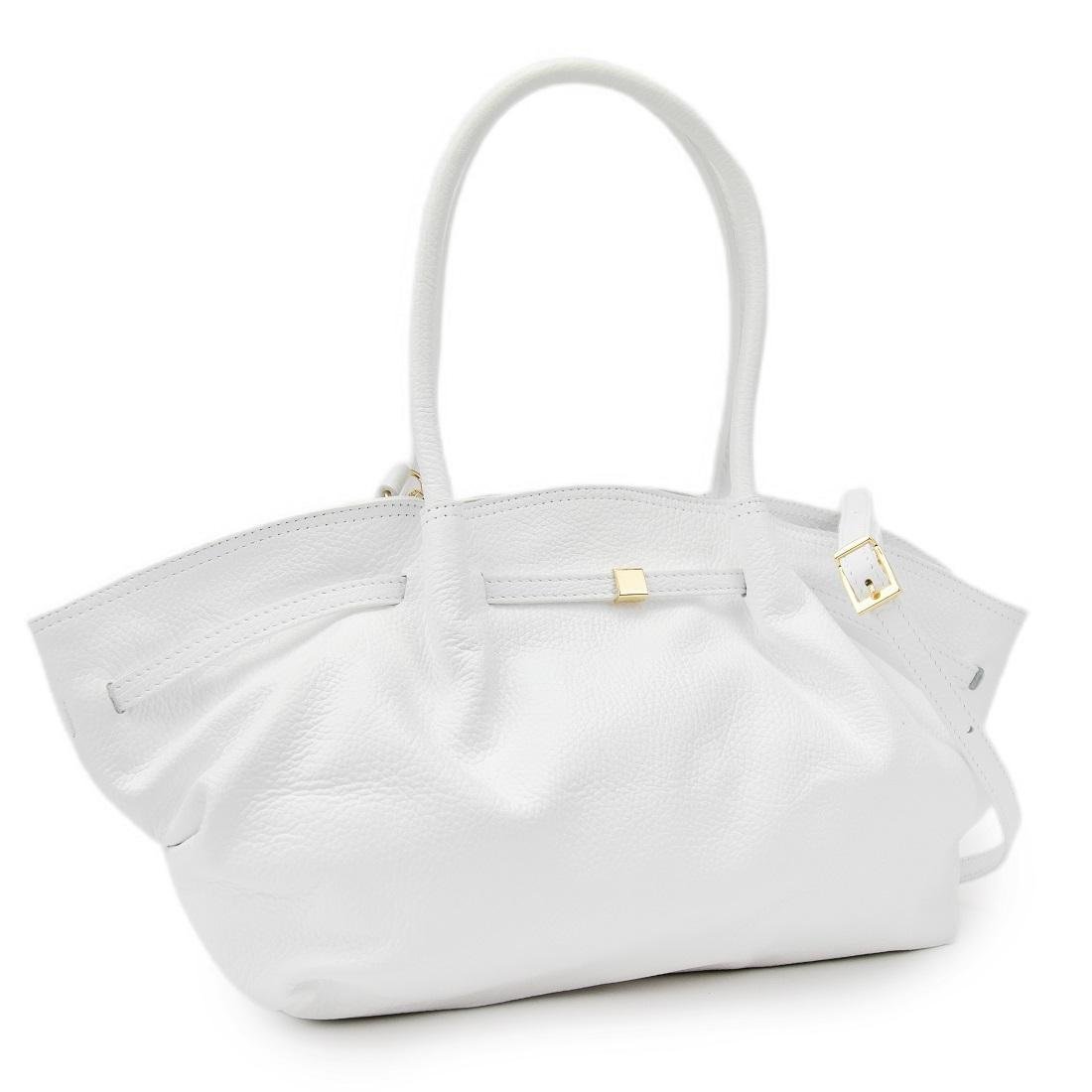 Женская сумка кожаная Firenze Italy F-IT-7635W Белый (2656558591)