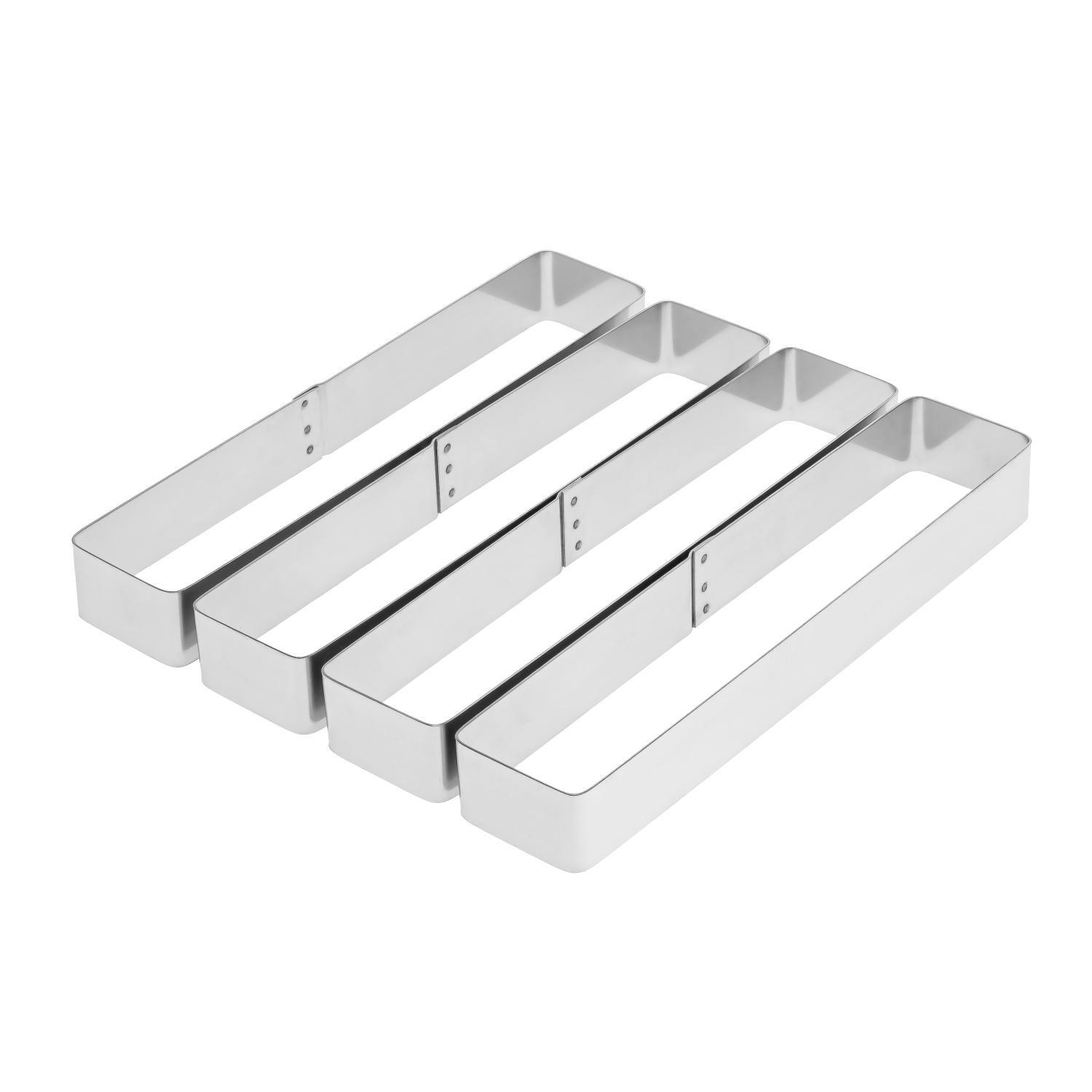 Формочки порційні для еклерів тістечок та тарталеток 4 шт. 20х4х2,5 см (29070948) - фото 5 Формочки порційні для еклерів тістечок та тарталеток 4 шт. 20х4х2,5 см (29070948) - фото 5