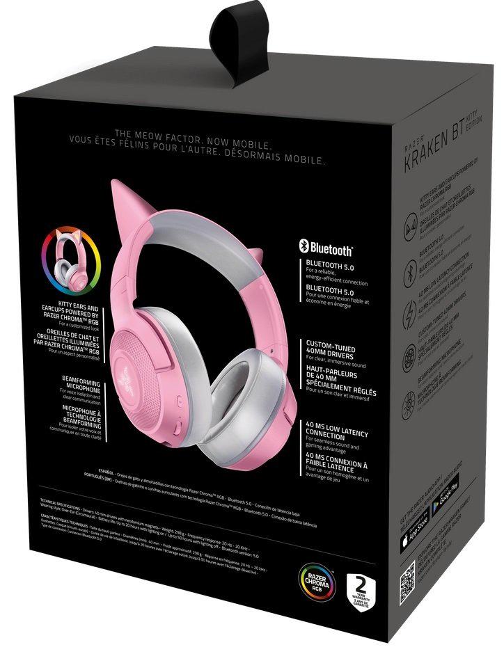 Гарнітура Razer Kraken Kitty Edition Bluetooth Рожевий (RZ04-03520100-R3M1) - фото 5