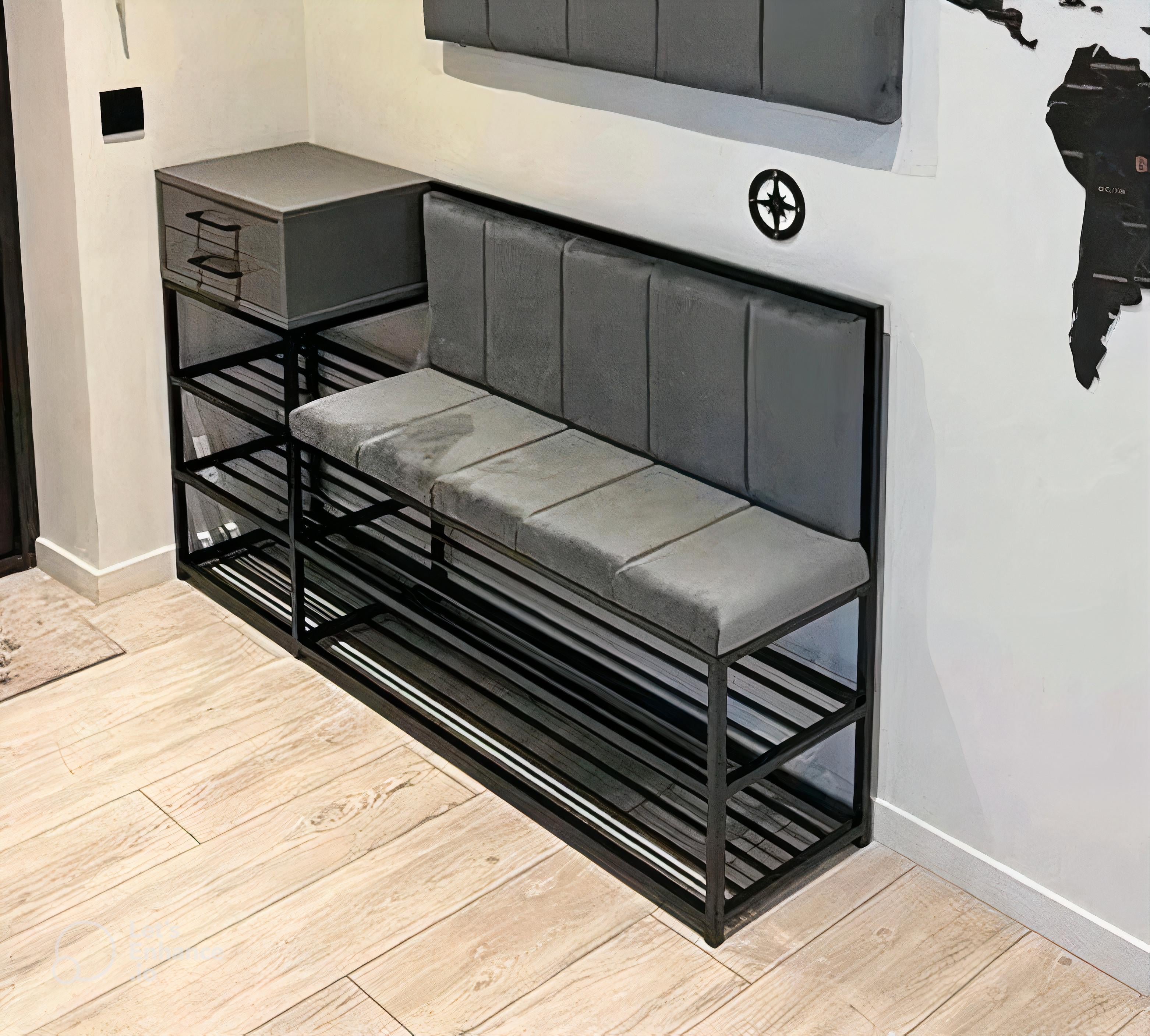 Полка для обуви EcoLoft IN-2385 в стиле лофт (25250473)