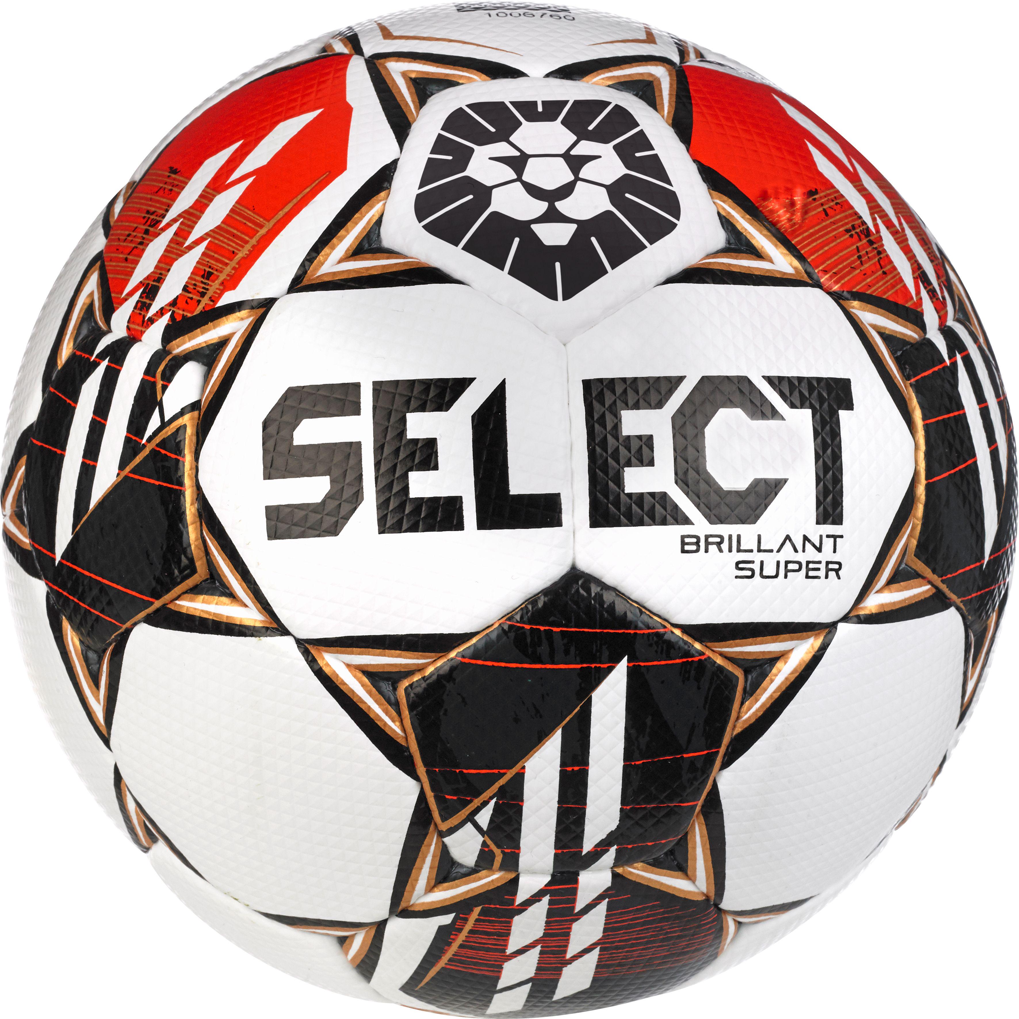 Футбольный мяч Select Brillant Super FIFA HS v23 Уни р. 5 Красно-белый (00000025746-3cd09)