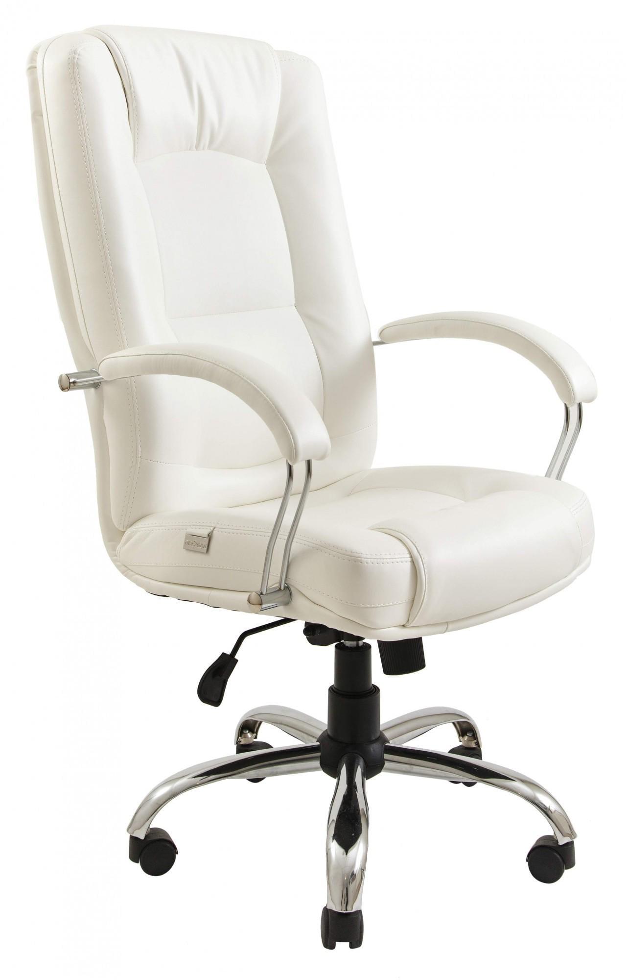 Кресло Alberto Fly 2200 хром М1 Tilt Белый (rich_00095)