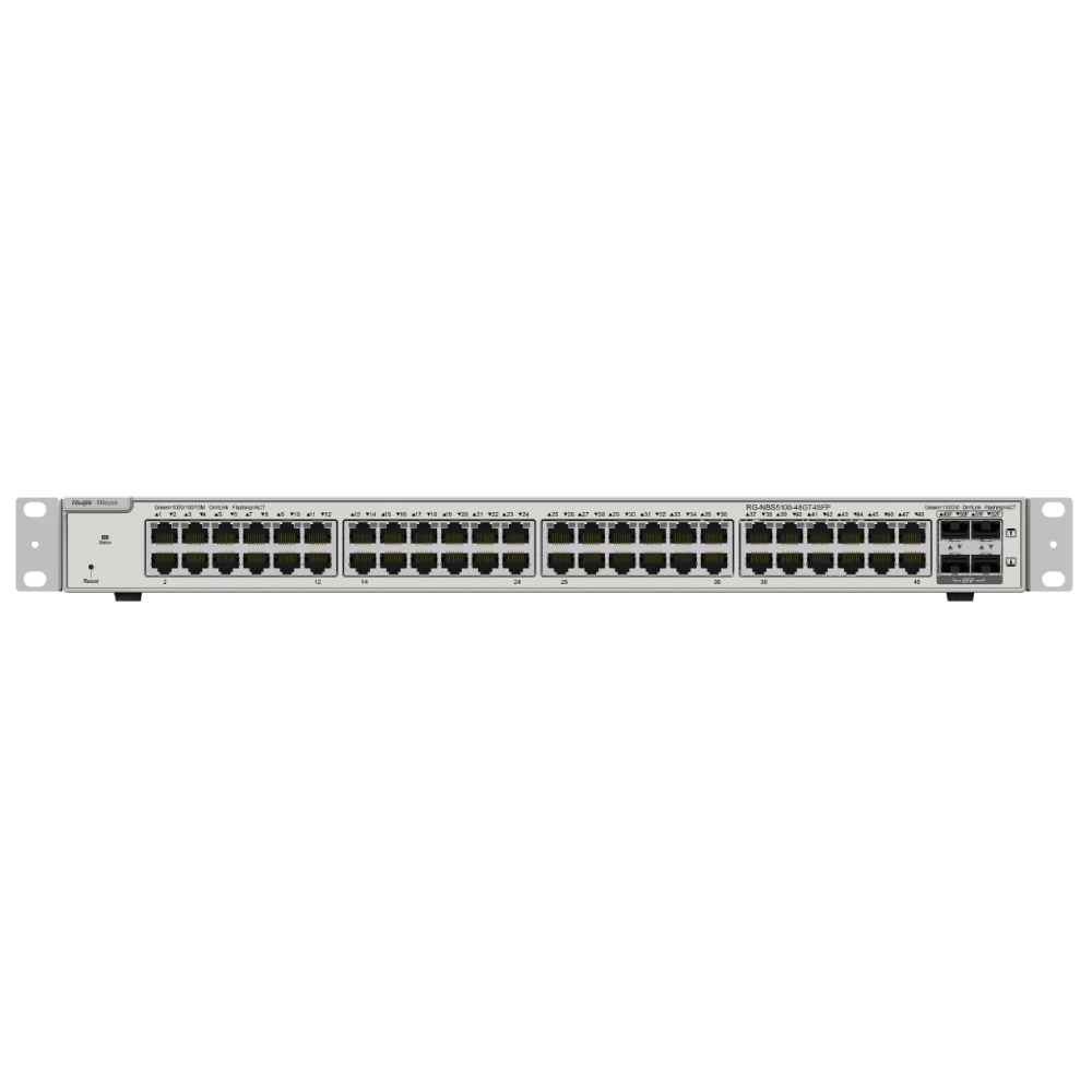 Комутатор 48 портів керований Ruijie Reyee RG-NBS5100-48GT4SFP L3 (3088219210)
