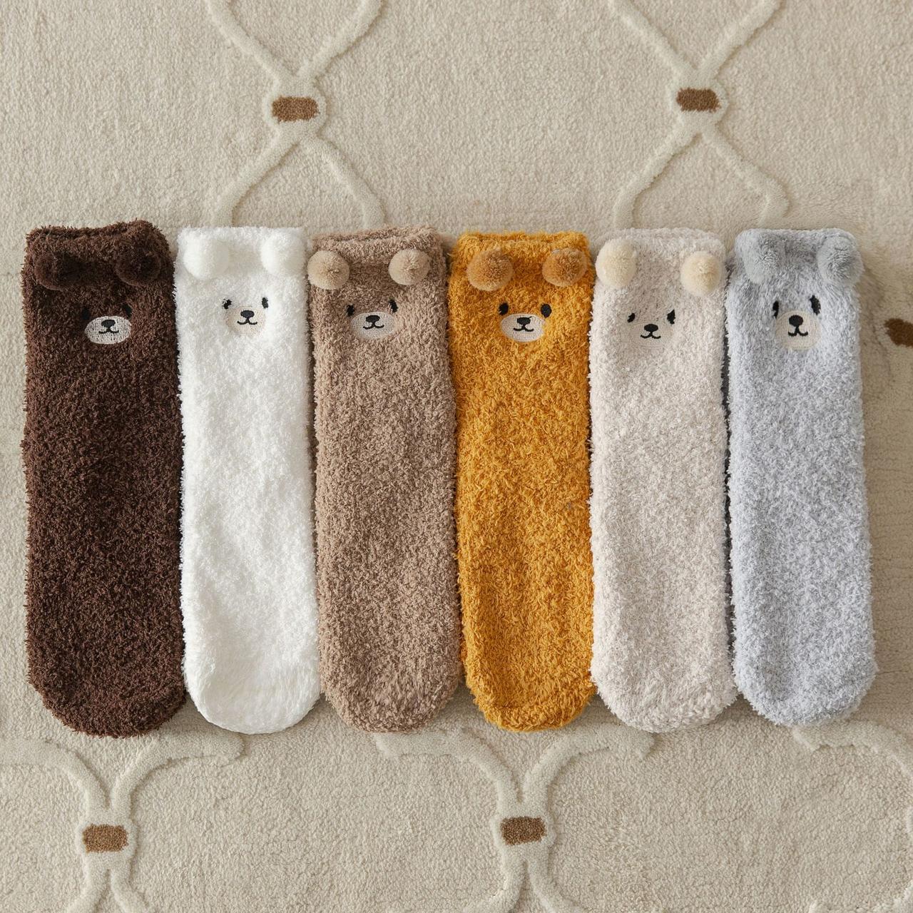 Носки женские плюшевые TeddyBo 6 пар р. 34-39 Носки женские плюшевые TeddyBo 6 пар р. 34-39