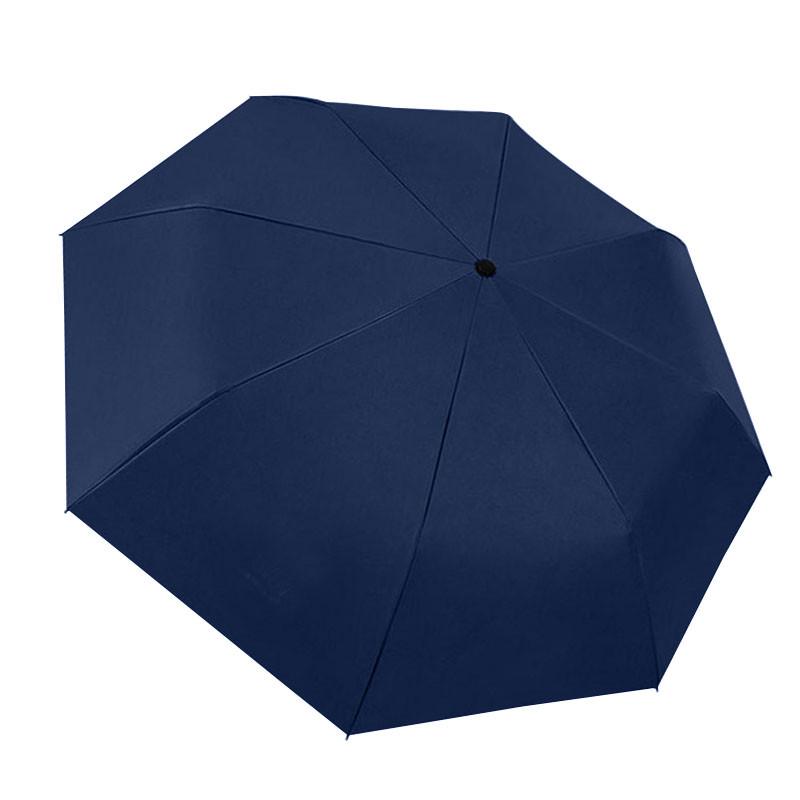 Зонтик мини UV Navy Blue - фото 2