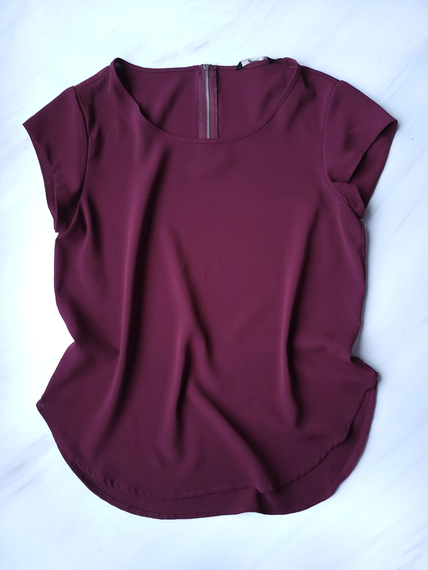 Блузка женская Only L Темно-сиреневый (12874)