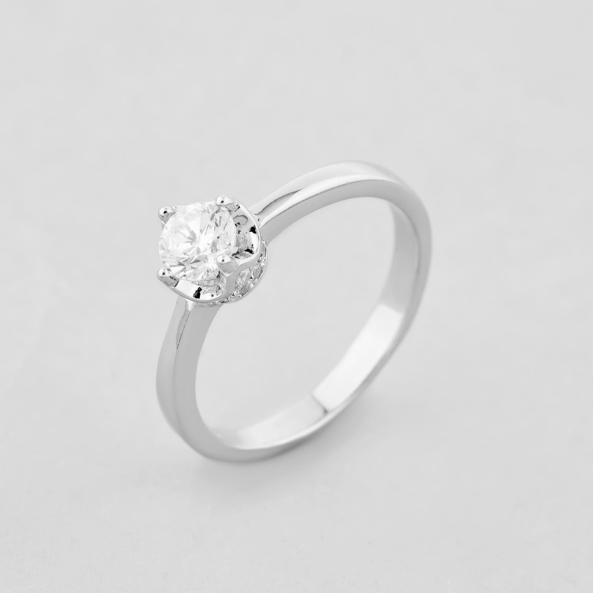 Серебряное кольцо Minimal Мнение р. 18,5 (15428)