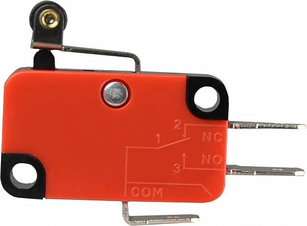 Микропереключатель АСКО-Укрем V-15-51C25 1NO+1NC 15А 250 V IP20 пластмассовый ролик на короткой планке (A0050040019)