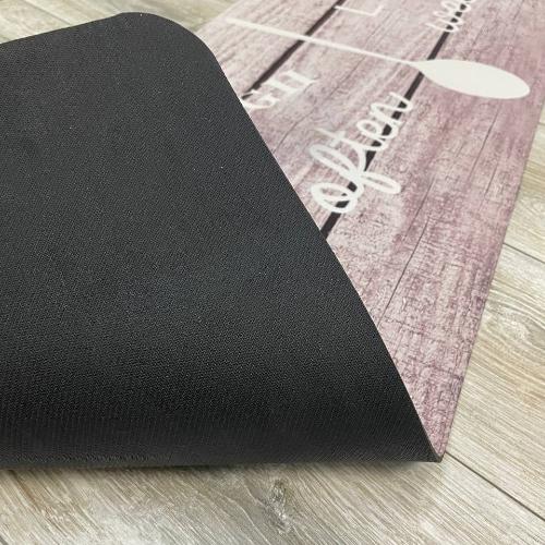 Набор ковриков для кухни/ванной Kitchen Eat Live 2в1 диатомитовый 120х40/60х40 см Бежевый (KD2KitchenEatLive120beige) - фото 3 Набор ковриков для кухни/ванной Kitchen Eat Live 2в1 диатомитовый 120х40/60х40 см Бежевый (KD2KitchenEatLive120beige) - фото 3