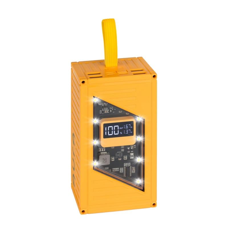 Повербанк Aura NRG-P30 30000 mAh 22,5W Yellow