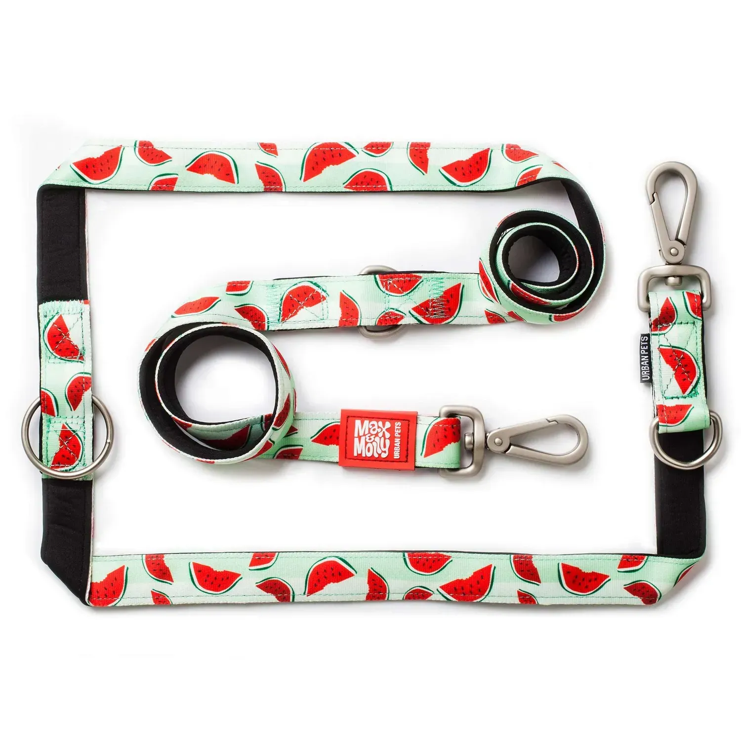 Повідець для тварин Max&Molly Multi-Function Leash Watermelon S (27426321)