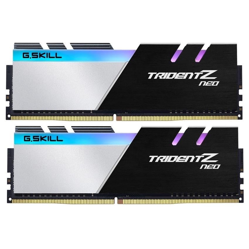 Оперативная память с подсветкой G.Skill Trident Z Neo DIMM 32 Гб DDR4 3200 МГц CL16 Черный (F4-3200C16D-32GTZN)