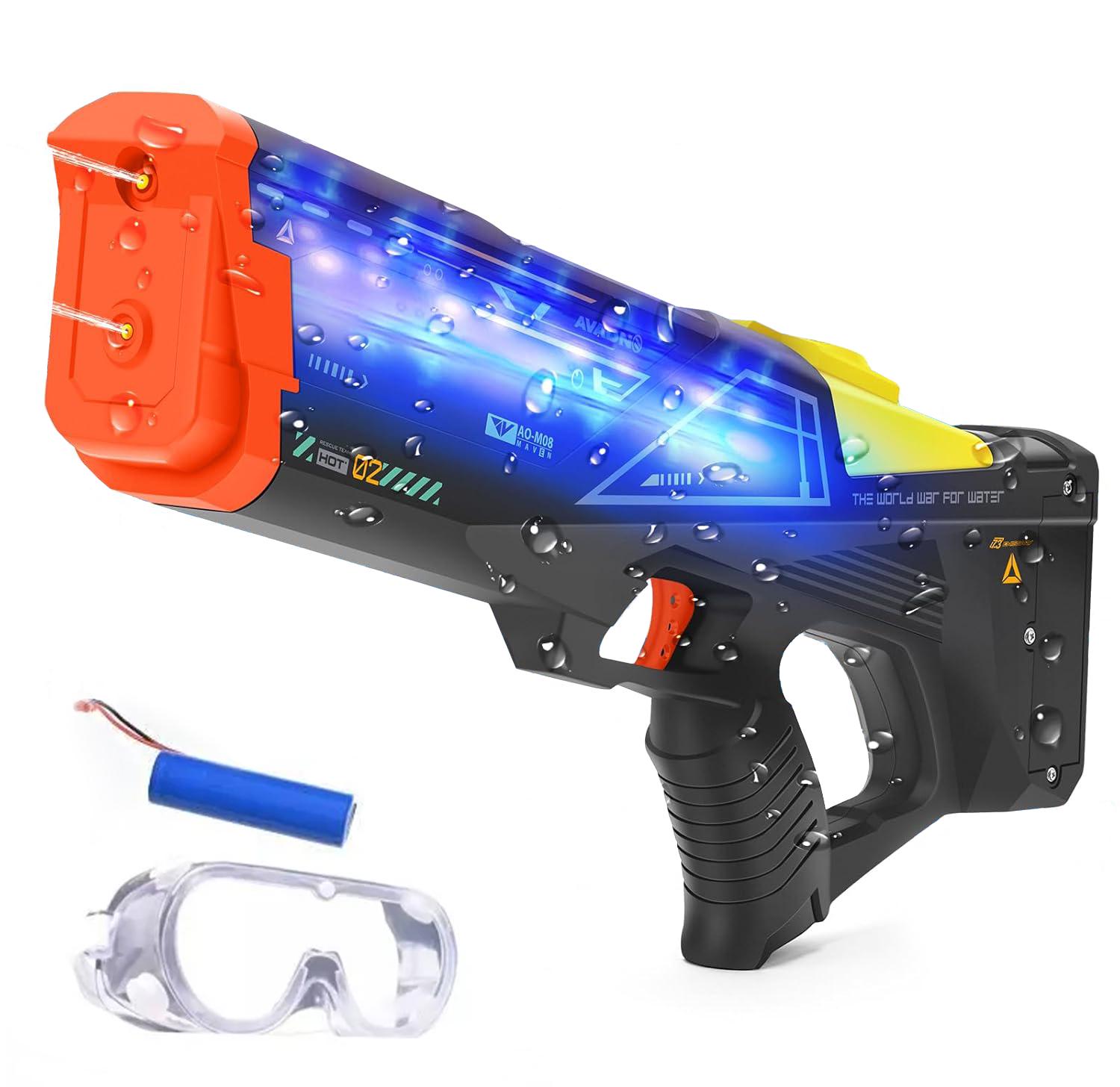 Пистолет водяной Dual Nozzle с двойным выстрелом и подсветкой (26341681)