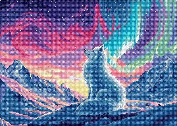 Набор для вышивки крестиком L9971 Aurora Guardian Letistitch