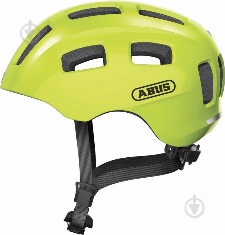 Велосипедний шолом дитячий ABUS YOUN-I 2.0 M 52–57 Signal Yellow