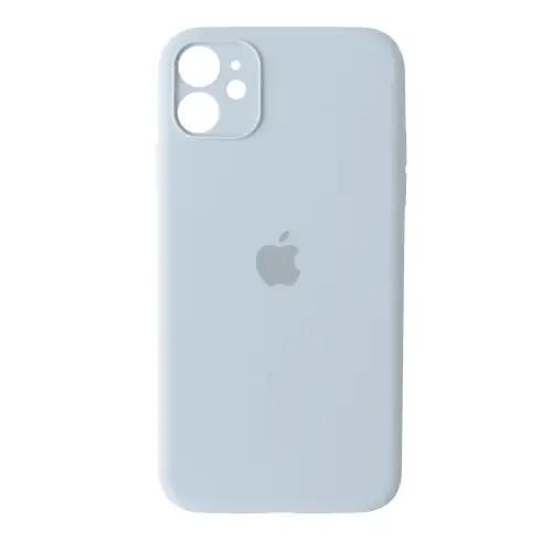 Силіконовый Чохол Накладка Закрита Камера Silicone Case Full Camera Для iPhone 12 Sea Foam
