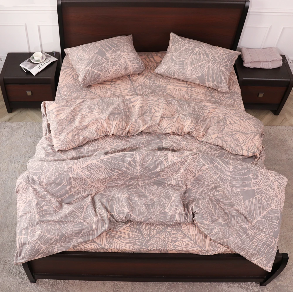 Комплект постільної білизни ТМ Черешенька із бязі Gold полуторний 150х220 cм (40169)