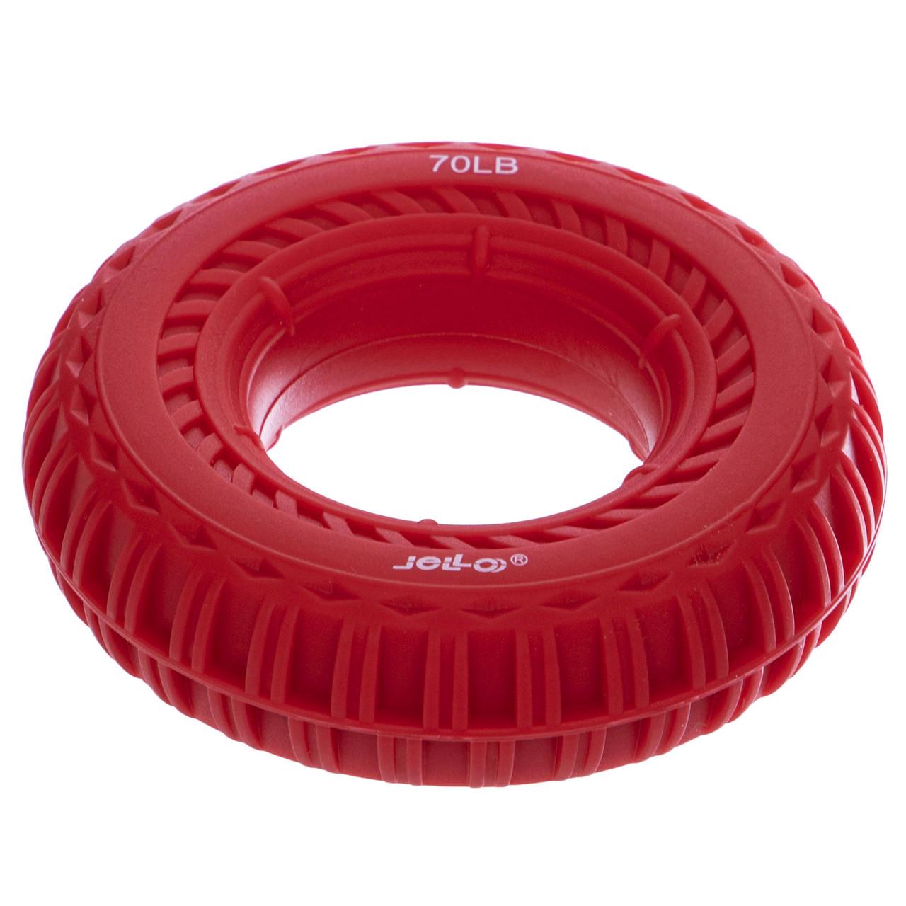 Еспандер кистьовий Jello JLA470-70LB кільце 8 см Червоний (2532853846)