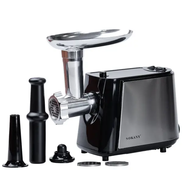 М'ясорубка електрична Sokany SK-092 професійна Сталевий (SK092) - фото 2 М'ясорубка електрична Sokany SK-092 професійна Сталевий (SK092) - фото 2