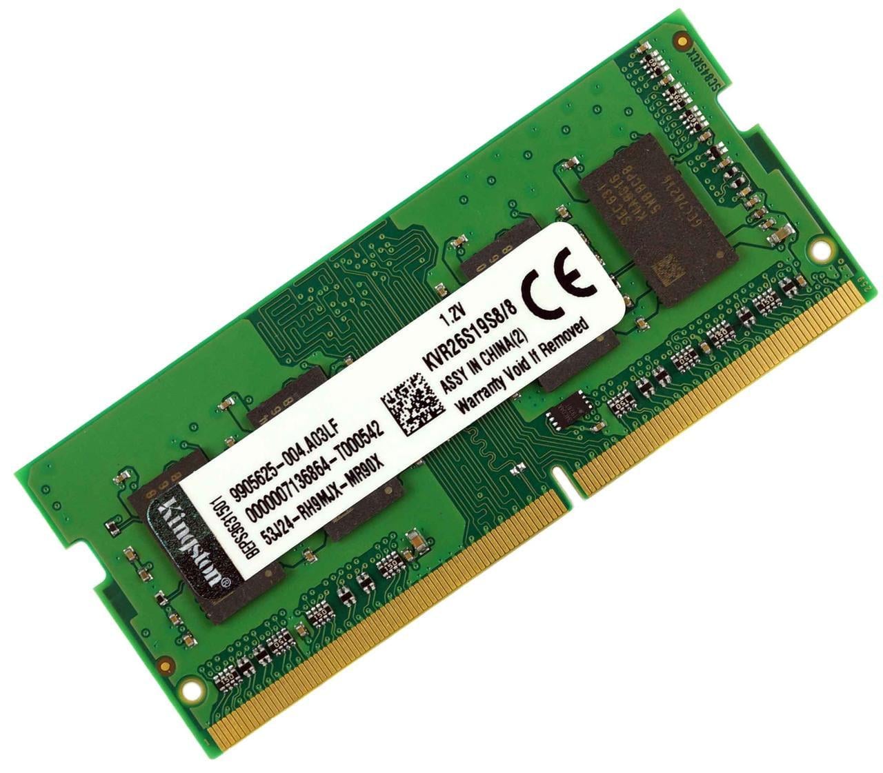 Оперативная память Kingston SoDIMM DDR4 8GB 2666MHz (KVR26S19S8/8) Оперативная память Kingston SoDIMM DDR4 8GB 2666MHz (KVR26S19S8/8)