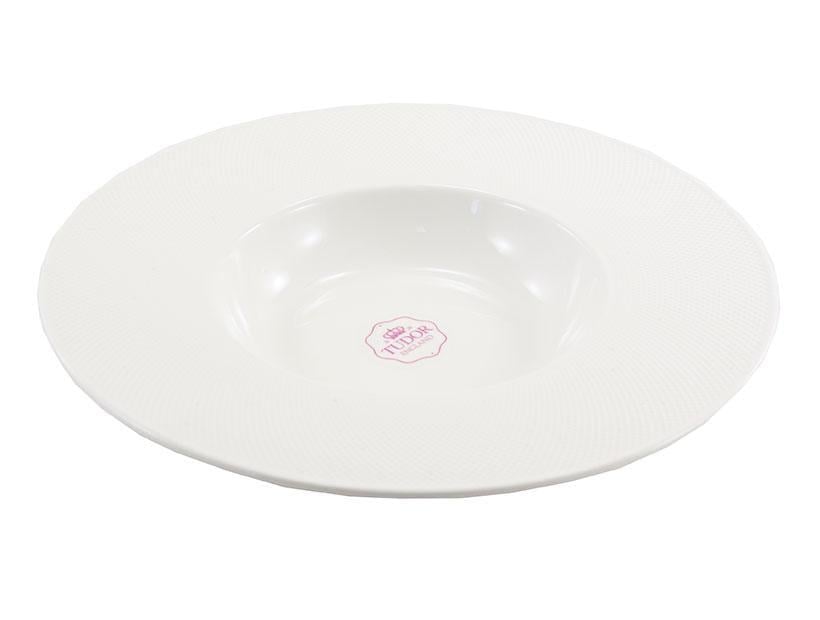 Тарелка фарфоровая глубокая TUDOR Лоза 22 см (TU3543) - фото 1 Тарелка фарфоровая глубокая TUDOR Лоза 22 см (TU3543) - фото 1