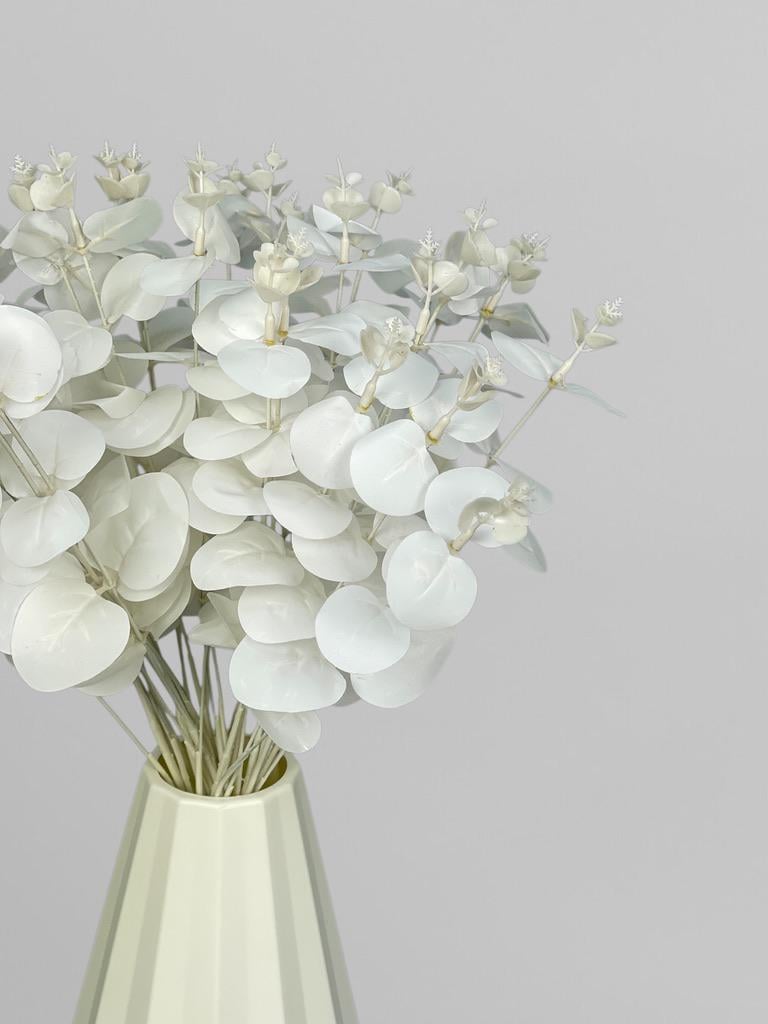 Искусственный эвкалипт 46 см Белый (Р03017) - фото 10