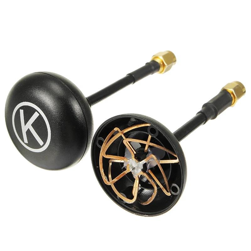 Комплект клеверная антенна RHCP 5,8G Eachine K-Loverleaves 5Dbi 6 Leaf Clover SMA-Male для FPV дронов 2 шт. (00-00023196)