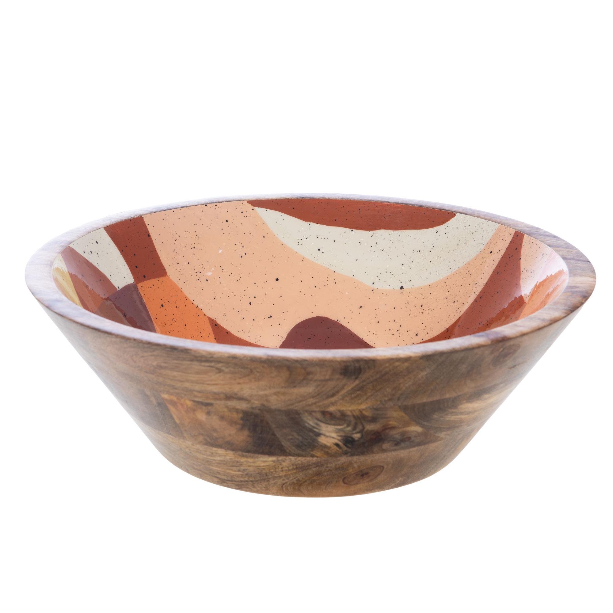 Салатник AMADEUS з дерева d 35 см Коричневий