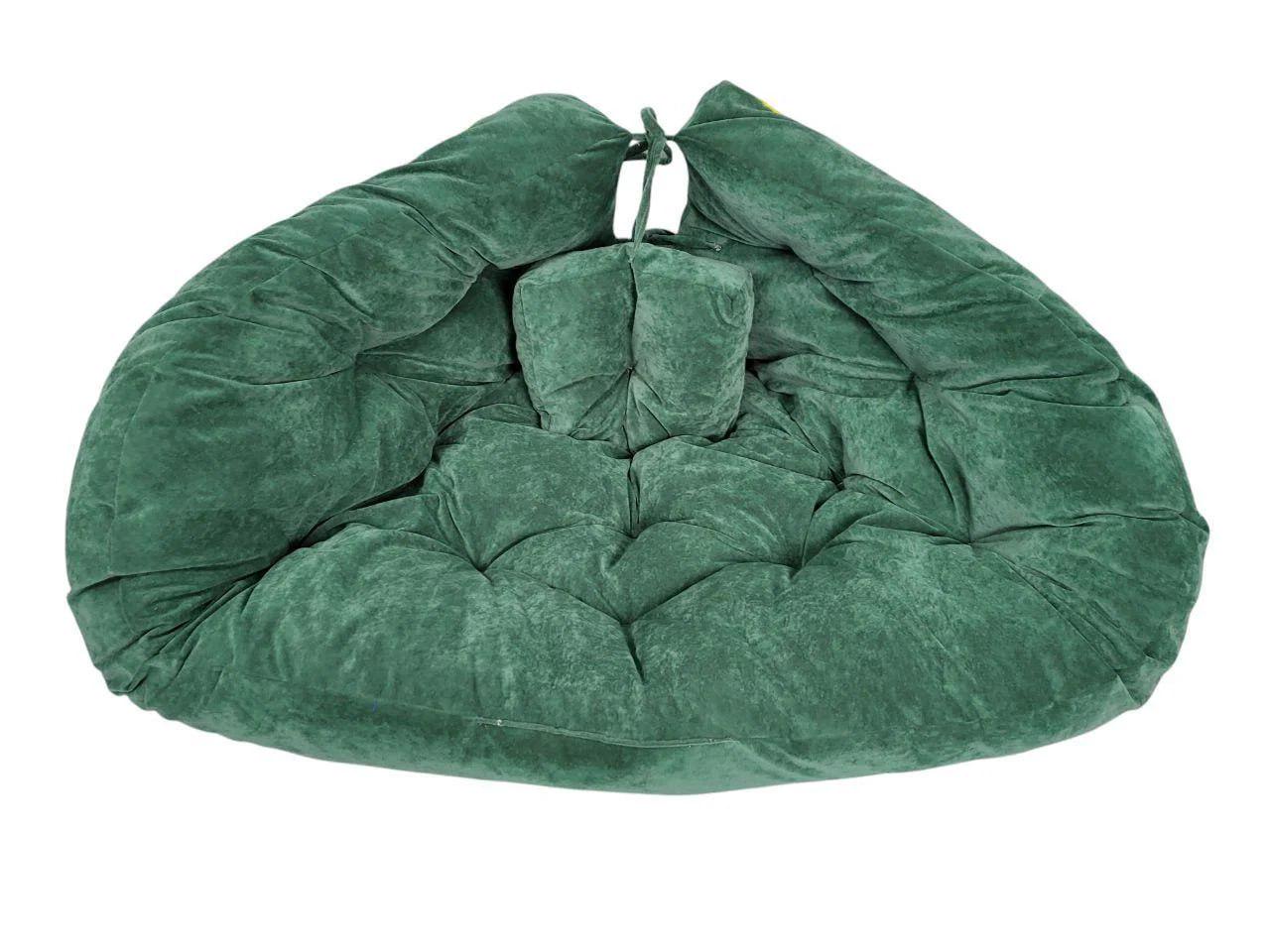 Бескаркасное кресло-матрас трансформер двухстороннее 150x80 см Зелено-желтый (1549702611) - фото 2 Бескаркасное кресло-матрас трансформер двухстороннее 150x80 см Зелено-желтый (1549702611) - фото 2