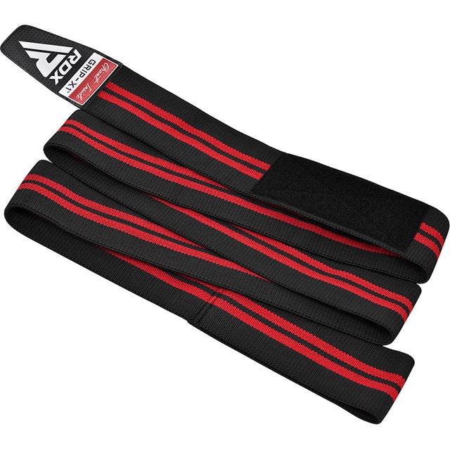 Бинти на коліна RDX GYM KNEE WRAP R11 Black/Red (A-013192) - фото 4 Бинти на коліна RDX GYM KNEE WRAP R11 Black/Red (A-013192) - фото 4