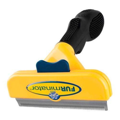 Фурминатор для ухода за шерстью короткошерстных собак больших пород (SFD-10-Yellow) Фурминатор для ухода за шерстью короткошерстных собак больших пород (SFD-10-Yellow)