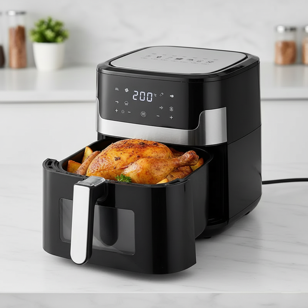 Аерогриль Zepline на 2 тена з функцією запікання/з формою для випікання 4200 W - фото 8 Аерогриль Zepline на 2 тена з функцією запікання/з формою для випікання 4200 W - фото 8