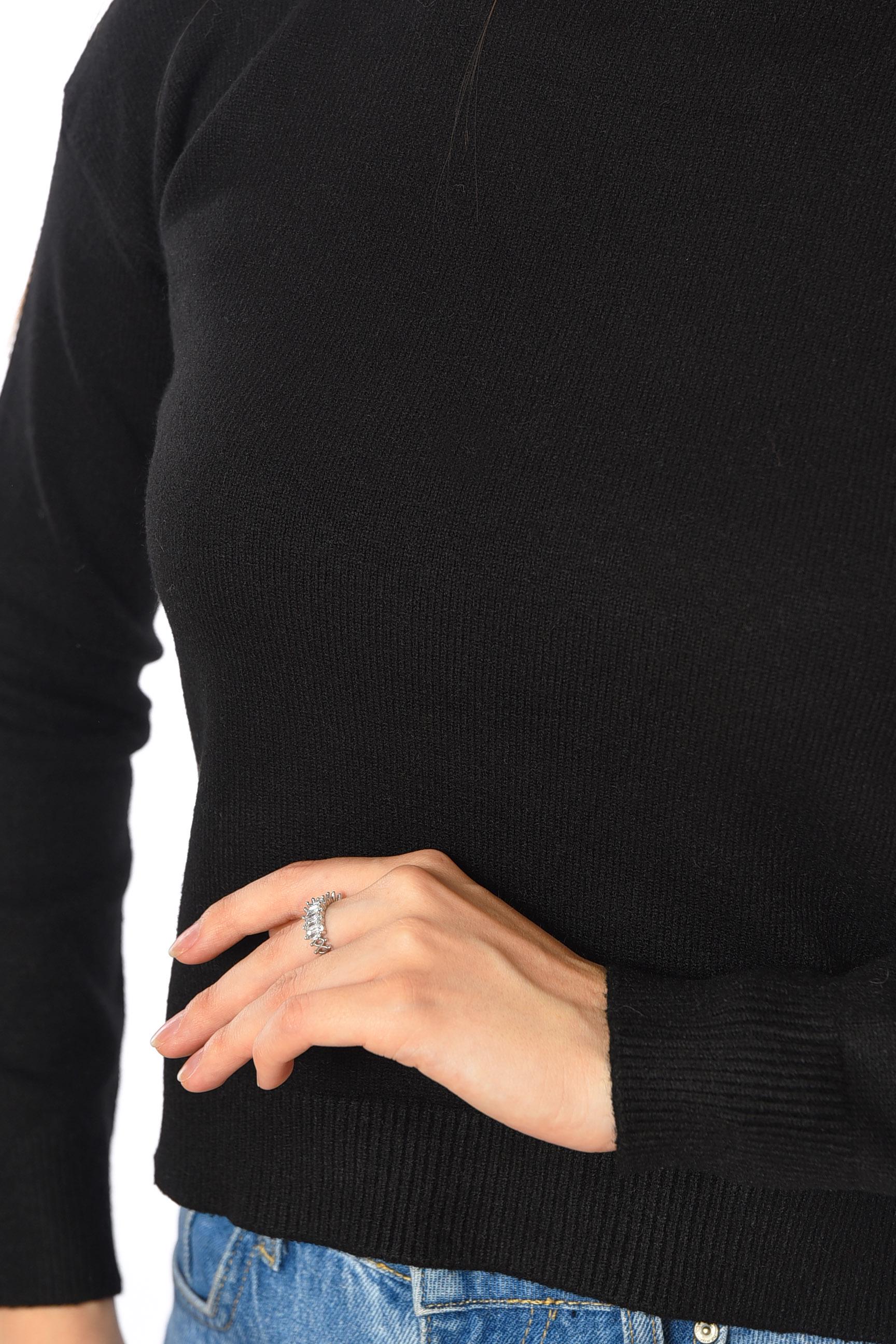 Светр жіночий M Чорний (191828) - фото 4 Светр жіночий M Чорний (191828) - фото 4