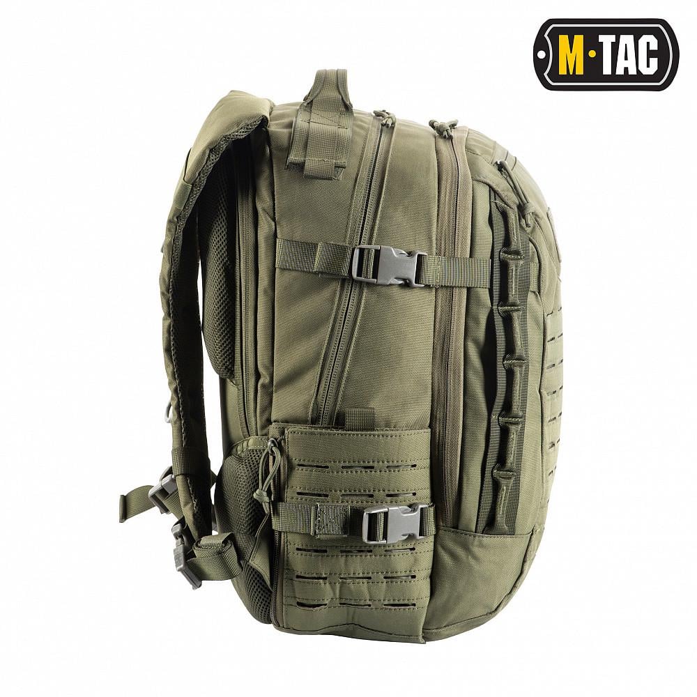 Рюкзак штурмовий M-TAC Intruder 36 л 52x29x23 см Оливковий (9050) - фото 7