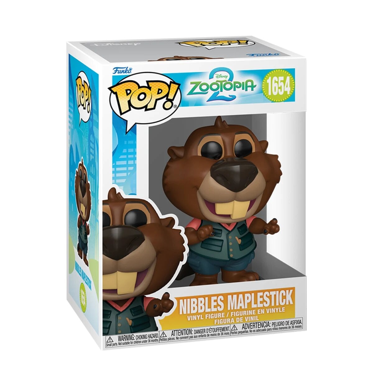 Детская игровая фигурка Funko POP Зоотрополис 2 Ниблз виниловая (86636F)